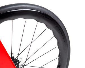 Roues en fibre de carbone TT Bicycle Disc Brake Time Trial T3 Peak TX - 24 vitesses, changement de vitesse électrique, frein à disque à huile, roues triples/fermées - Product Image 6