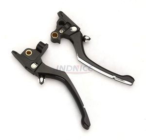 Levier de frein d'embrayage de régulateur de coupe de contraste noir pour <span class=keywords><strong>Harley</strong></span> 2014-2016 Touring Street Glide Flhx - Product Image 3