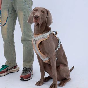 Arnés deportivo ajustable y cómodo con revestimiento de PVC suave impermeable para perros de tamaño mediano - Product Image 3
