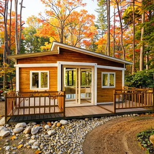 Nhà lắp ghép mô-đun 2 phòng ngủ, nhà container mở rộng, biệt thự nhỏ, container gấp gọn - Product Image 1