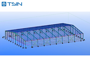 Bâtiments de structure métallique de conception industrielle pour la demande d'atelier et de Hall d'entrepôt - Product Image 6