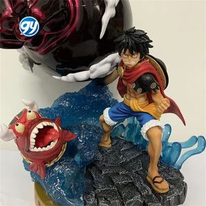 <span class=keywords><strong>One</strong></span> Pieced GK Giant Colosseum Gladiator Luffy cabezas intercambiables escena estatua en caja figura de Anime coleccionable - Product Image 3