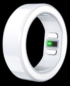 CITICITY Stainless Steel <b>Smart</b> Health Ring Fitness Tracker Pedometer Body Temperature Display Remote <b>Camera</b> Control Wearable - Product Image 5