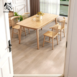 Table de salle à manger en bois, nouvelle mode, prix bas, personnalisable, grand stock disponible, prête à être expédiée, fabriquée en Chine. - Product Image 5