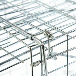 Piège à <span class=keywords><strong>souris</strong></span>, rats et écureuils 60x21x18cm - Cage de capture vivante sécurisée tout en acier pour appartements, maisons et lutte antiparasitaire - Product Image 5