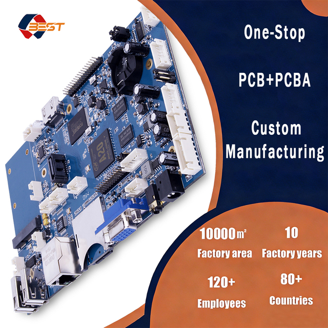Obest One Stop Full-Turnkey Electronics Manufacturing Service with Component Sourcing PCBA Supplier Prototype to Production