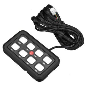 Bảng Công Tắc LED 12V 24V 8 Gang Hộp Điều Khiển Mạch Hệ Thống Rơ Le Điện Tử Dây Điện - Product Image 3