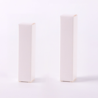 Une variété d'options de couleur d'emballage Tubes de brillant à lèvres rouge à lèvres emballage papier plié paquet de petite capacité pour bricolage cosmétique