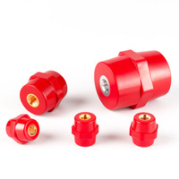 Venta Directa de Fábrica: Aisladores Eléctricos de Plástico SEP35*40 DMC Hexagonales de Bajo Voltaje con Pernos para Soporte de Barras