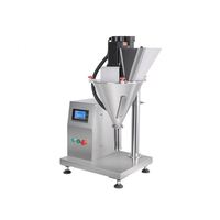 Distributeur de poudre semi-automatique, remplisseur à vis sans fin, machine de remplissage de poudre sèche avec alimentateur à vis, micro-doseur manuel pour bouteille et sac