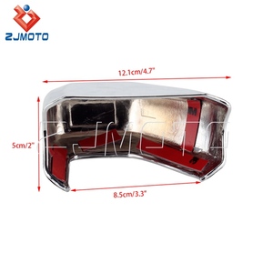 Accesorios para motocicleta, protector cromado GL1800 para <span class=keywords><strong>Honda</strong></span> Gold Wing 1800, 2018, 2019, 2020, alforja - Product Image 6