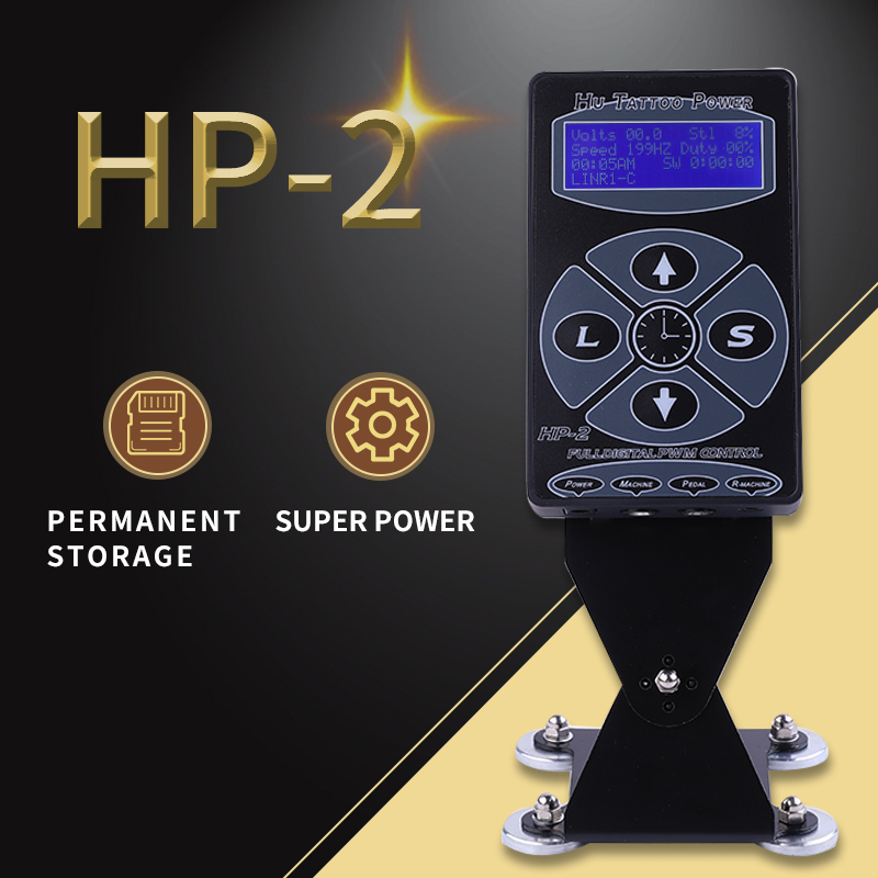 Tattoo Machine タトゥーマシン LCDパワーサプライHP-2 Tattoo Machine タトゥーマシン LCDパワーサプラHP-2