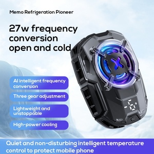 MEMO DL16 Latest AI Function <b>LED</b> Display Temperature Phone Cooler for Gaming with High Power with RGB <b>Light</b> - Product Image 2