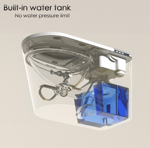 Nouvelle toilette intelligente en céramique avec bidet intégré pour salle de bain, équipement sanitaire <span class=keywords><strong>WC</strong></span> intelligent - Product Image 4