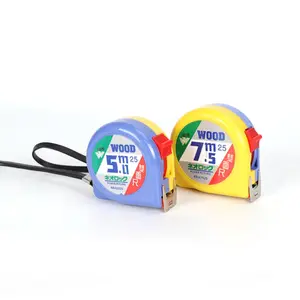 Professional Two Scale Inch 25ft 5.5m 7.5m 8m ABS Measuring Tools Magnetic Tape Measures