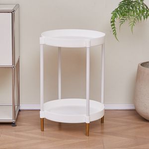 Mesa <span class=keywords><strong>de</strong></span> centro con doble nivel, mesa <span class=keywords><strong>de</strong></span> plástico Simple para sala <span class=keywords><strong>de</strong></span> estar, muebles <span class=keywords><strong>de</strong></span> <span class=keywords><strong>pie</strong></span>, mesa lateral para organizador <span class=keywords><strong>de</strong></span> cocina, almacenamiento - Product Image 4