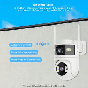Tuya Smart 6MP Dual-Objektiv Mini-WLAN IP-Netzwerkkamera Bewegungserkennung Wasserdichte CCTV-Sicherheitskamera - Product Image 4