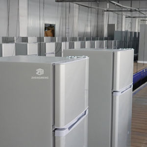 <span class=keywords><strong>Mini</strong></span>-réfrigérateur portable 158L à double porte avec <span class=keywords><strong>congélateur</strong></span> et réfrigérateur, économe en énergie, <span class=keywords><strong>silencieux</strong></span>, petit réfrigérateur pour la maison, le dortoir ou le bureau - Product Image 4