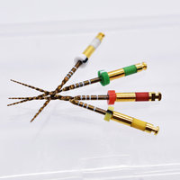 Limas Dentales Rotatorias Wave One Gold, Limas V One Golden, Activación por Calor Niti, Endodoncia Flexible, Uso Dental para Conducto Radicular