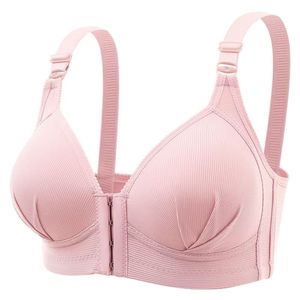 Soutien-gorge sans fil à fermeture avant pour femme, confortable, grande taille, sans couture, pour tous les jours - Product Image 3