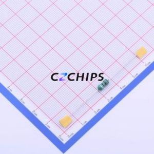 Inductor de Orificio Pasante CKL0410*12uH/K-A T52+ con Anillo de Color / Componente de Orificio Pasante (THT), D4xL10.5mm 12uH 10% 480mA 630mOhm - Product Image 2