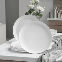 Assiette à salade en mélamine 100% personnalisée en usine, écologique, passe au lave-vaisselle, vaisselle de qualité alimentaire pour la maison, les restaurants/hôtels