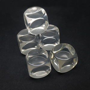 Tùy Chỉnh <span class=keywords><strong>40</strong></span> 45 50 55 <span class=keywords><strong>Mm</strong></span> Trong Suốt Mờ Tròn Góc D6 Nhựa Vuông Xúc Xắc Trống Lớn Xúc Xắc Cho Hội Đồng Quản Trị Trò Chơi - Product Image 6