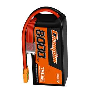 Ep cao c-tỷ lệ 110C <span class=keywords><strong>100c</strong></span> <span class=keywords><strong>Lithium</strong></span> <span class=keywords><strong>Polymer</strong></span> 22.2V AU Lipo bay không người lái 6S FPV pin 8000 10000 mAh cho RC xe Airsoft UAV - Product Image 5
