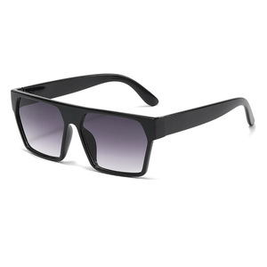 Maidis Square <b>Frame</b> Sunglasses Pc <b>Frame</b> Ac Lens Uv400 Unisex Gradient Blue Transparent Style - Product Image 5