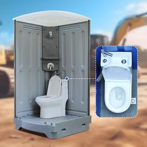 Toilette Portatile Moderna a Installazione Rapida per Esterni in HDPE con WC in Ceramica per Scuole e Appartamenti - Product Image 2