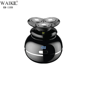 Tondeuse Électrique Rechargeable <span class=keywords><strong>5</strong></span>-en-<span class=keywords><strong>1</strong></span> <span class=keywords><strong>Kemei</strong></span> KM-1009 – Rasoir Nez et Oreilles avec Cinq Têtes Flottantes – Tondeuse à Cheveux - Product Image 1