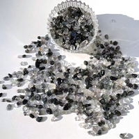 Cristaux en vrac en gros, pierres de guérison, 500g de copeaux de cristal, chakra, citrine naturelle, améthyste rose, quartz, graviers de cristal