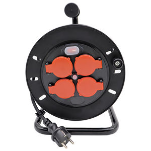 Fabrication professionnelle française type 4 sortie 250V 16A câble d'enrouleur cordons d'alimentation et rallonges - Product Image 6