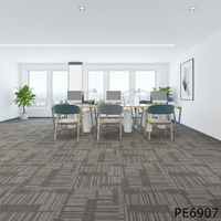 Tapis carrés en nylon imprimés sur mesure de luxe pour couloirs, hôtels, bureaux et applications commerciales
