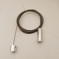 Support de projecteur en aluminium WALRON, système de suspension de câbles standard, kits d'éclairage suspendu, finition satinée, support anodisé