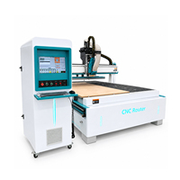 Router CNC para Madera Jinan Mosencnc 2030ATC con 8 Herramientas para Corte de Tableros de Madera