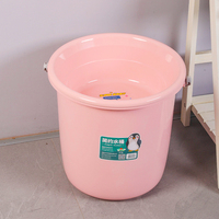 Set Perlengkapan Asrama Mahasiswa Grosir Custom, Ember dan Baskom Plastik Daur Ulang 13-26L Warna-warni Tahan Lama, Set Kamar Mandi Rumah Tangga Dengan Tutup
