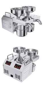 2024 entièrement automatique petit ménage tournesol cacahuète sésame noix presse à <span class=keywords><strong>huile</strong></span> presse à chaud Machine pour <span class=keywords><strong>huile</strong></span> de maïs pour un usage domestique - Product Image 6