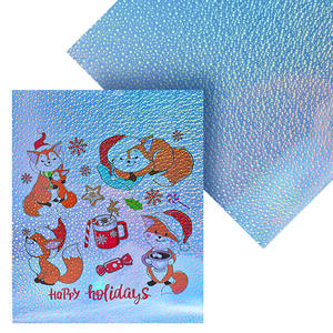 Autocollants holographiques en vinyle de PET imprimable, taille personnalisée, étiquette décorative imprimée pour imprimante Laser, 50 pièces - Product Image 3