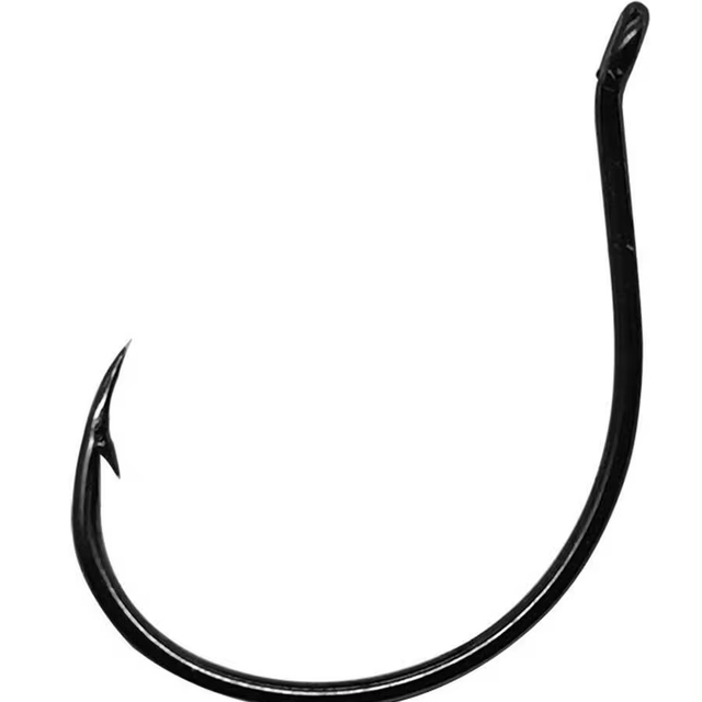 Wu Ruigede 100Pcs/Bag Freshwater Shrimp Prawn Hook With Ring Fishing Hooks