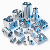 Pièces CNC en aluminium et acier inoxydable de haute précision, sablage, anodisation, traitement de surface, traitement des métaux sur mesure OEM