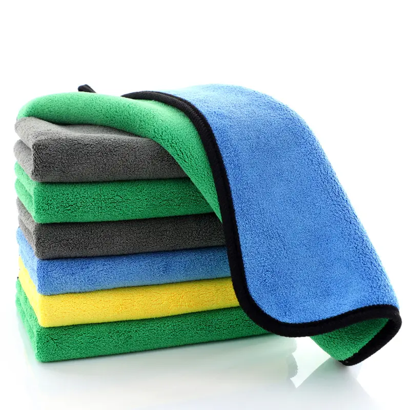 Een Verkoop Wijd Gebruik Microfiber Auto/Floor Cleaning Doek/Handdoek Met Hoge Kwaliteit Microfiber Car Cleaning Doek Groothandel