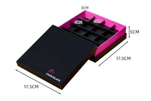 กล่องของขวัญช็อก<span class=keywords><strong>โก</strong></span><span class=keywords><strong>แล</strong></span><span class=keywords><strong>ต</strong></span>แบบปิดด้วยแม่เหล็ก บรรจุภัณฑ์หรูหรา พิมพ์โลโก้<span class=keywords><strong>ต</strong></span>ามสั่ง สำหรับวันวาเลนไทน์ งานแ<span class=keywords><strong>ต</strong></span>่งงาน อาหาร พร้อมแผ่นรอง PET คุณภาพ - Product Image 6