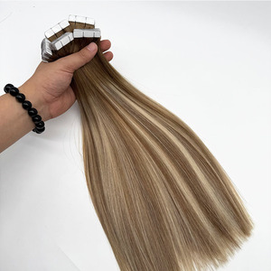 Venta al por mayor 100% Cabello humano europeo Longitud completa Extensiones de cabello humano de 20 pulgadas Salón de trama doble de 30 pulgadas - Product Image 2