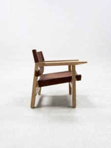 Style rétro Cadre en bois de frêne massif Salon Canapé Fauteuil Intérieur Villa Meubles Appartement Vintage Fauteuil Selle Siège - Product Image 3