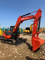 Excavadora Usada de Marca Japonesa KX183-3 de 8 Toneladas con Motor y Caja de Cambios en Buen Estado para la Venta