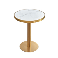 Ensemble table et chaises de restaurant moderne avec pieds en métal pour salon et hôtel, mobilier commercial