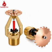 Vente chaude usine : Sprinkler d'incendie dissimulé mural vertical suspendu pour systèmes de protection incendie