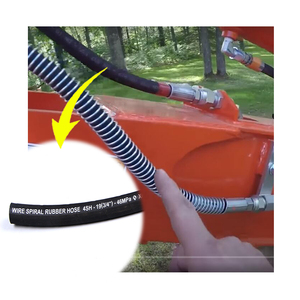 ท่อไฮดรอลิกเกลียวลวดเหล็กขนาด3/8นิ้ว6000นิ้ว4SP EN856 4SH ท่อไฮดรอลิกแบบเกลียวจากผู้ผลิตจีน - Product Image 3