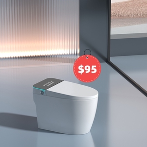 Smart Wc Toilet One-Piece Auto Flush with Instant Heating Seat Intelligent Bidet Bathroom Commode Bidet Smart Toilet - Product Image 1